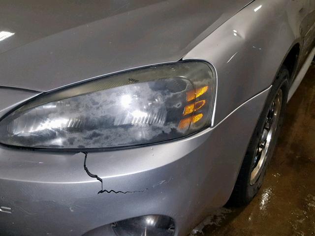 2G2WP552771191416 - 2007 PONTIAC GRAND PRIX SILVER photo 9