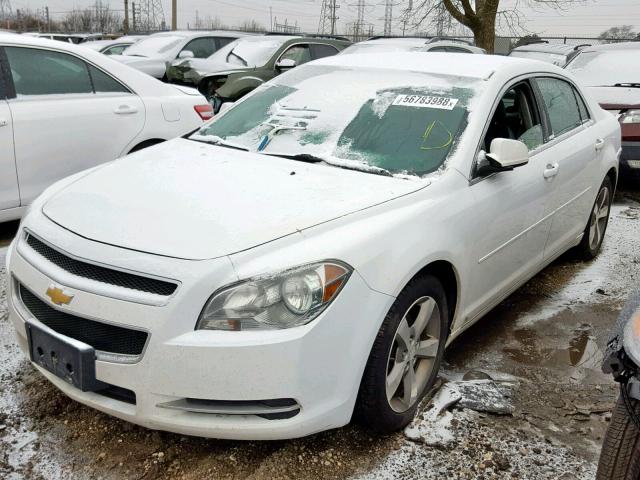 1G1ZJ57B69F104763 - 2009 CHEVROLET MALIBU 2LT WHITE photo 2