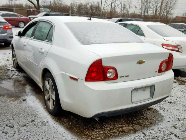 1G1ZJ57B69F104763 - 2009 CHEVROLET MALIBU 2LT WHITE photo 3