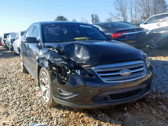 1FAHP2HW8AG121330 - 2010 FORD TAURUS SEL BLACK photo 1