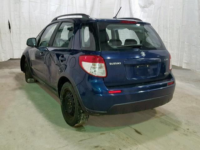 JS2YB5A37A6301095 - 2010 SUZUKI SX4 BLUE photo 3