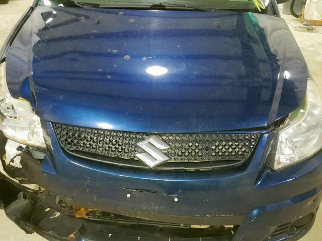 JS2YB5A37A6301095 - 2010 SUZUKI SX4 BLUE photo 7