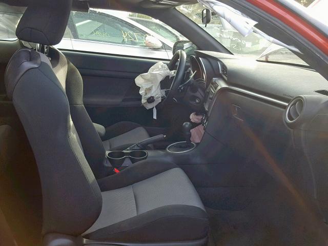 JTKJF5C72FJ009383 - 2015 TOYOTA SCION TC Qırmızı foto 5