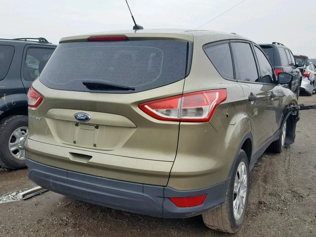 1FMCU0F79DUB21111 - 2013 FORD ESCAPE S GREEN photo 4