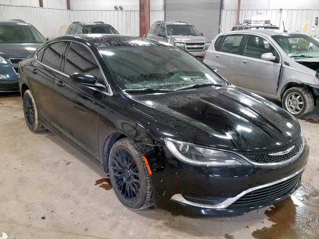 1C3CCCAB5FN602964 - 2015 CHRYSLER 200 LIMITE BLACK photo 1