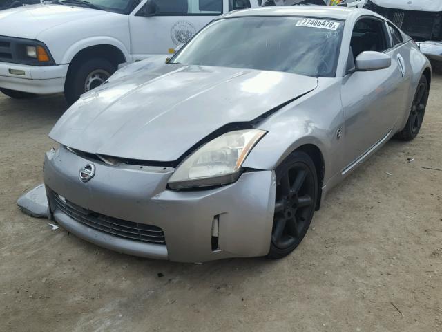 JN1AZ34E13T001441 - 2003 NISSAN 350Z COUPE GRAY photo 2