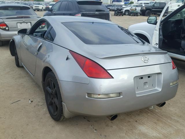 JN1AZ34E13T001441 - 2003 NISSAN 350Z COUPE GRAY photo 3