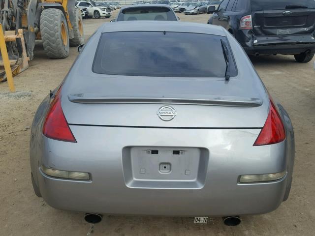 JN1AZ34E13T001441 - 2003 NISSAN 350Z COUPE GRAY photo 6