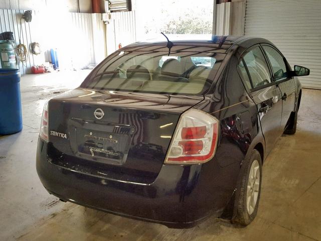 3N1AB61E88L714875 - 2008 NISSAN SENTRA 2.0 BLACK photo 4