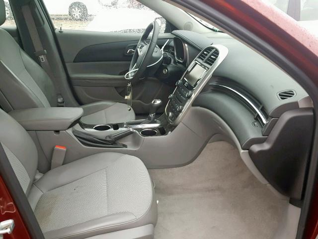 1G11C5SA8GF137072 - 2016 CHEVROLET MALIBU LIM 勃艮第红 照片 5