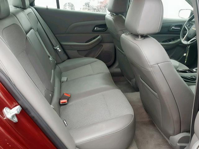 1G11C5SA8GF137072 - 2016 CHEVROLET MALIBU LIM 勃艮第红 照片 6