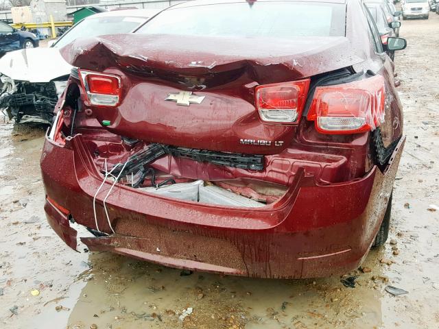 1G11C5SA8GF137072 - 2016 CHEVROLET MALIBU LIM 勃艮第红 照片 9