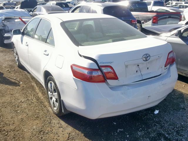 4T4BE46K69R137879 - 2009 TOYOTA CAMRY BASE 白色 照片 3