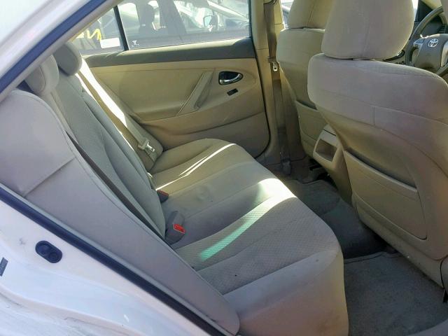 4T4BE46K69R137879 - 2009 TOYOTA CAMRY BASE 白色 照片 6