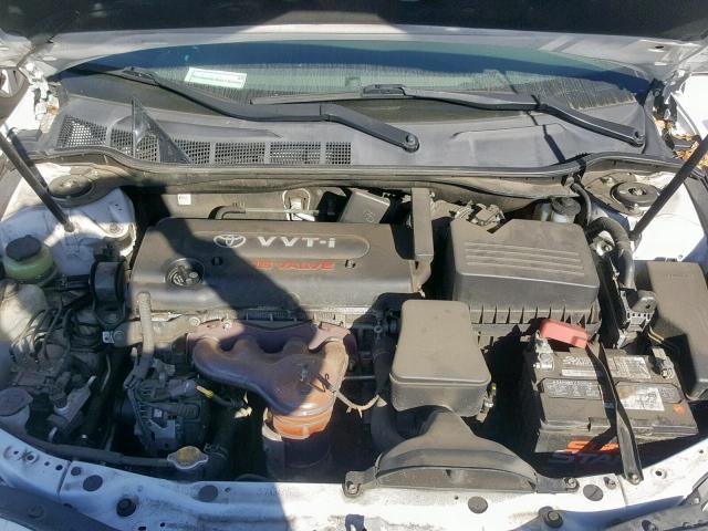4T4BE46K69R137879 - 2009 TOYOTA CAMRY BASE 白色 照片 7
