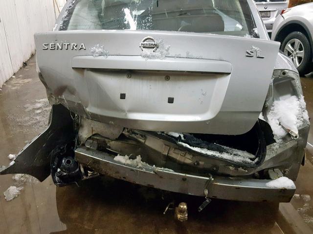 3N1AB61E79L683653 - 2009 NISSAN SENTRA 2.0 GRAY photo 9