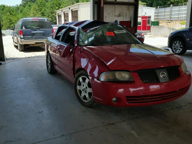 3N1AB51D95L513080 - 2005 NISSAN SENTRA SE- RED photo 9