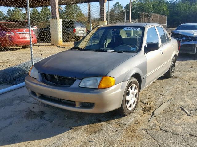 JM1BJ2221Y0309200 - 2000 MAZDA PROTEGE BROWN photo 2