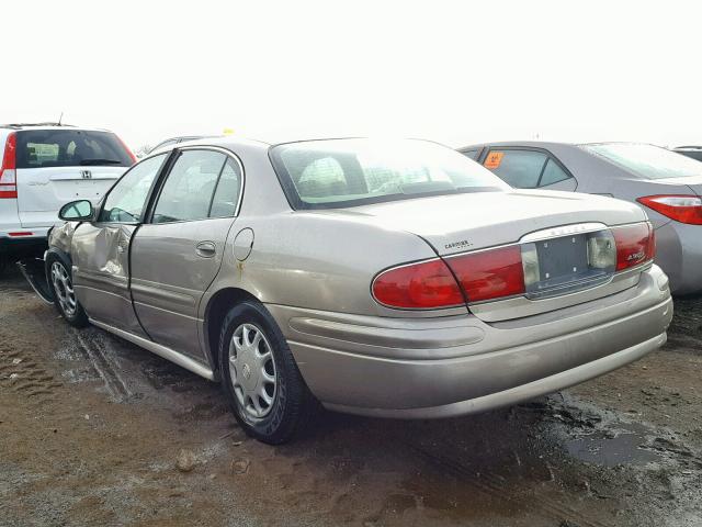 1G4HP52K344138152 - 2004 BUICK LESABRE CU TAN photo 3