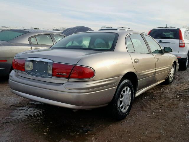 1G4HP52K344138152 - 2004 BUICK LESABRE CU TAN photo 4