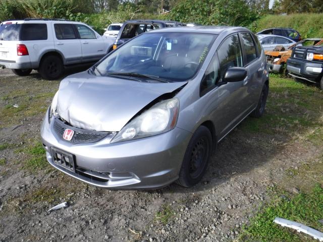 JHMGE87219S055126 - 2009 HONDA FIT GRAY photo 2