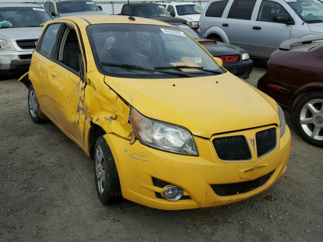 KL2TD66EX9B673311 - 2009 PONTIAC G3 YELLOW photo 1