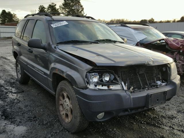 1J4GW48S84C378625 - 2004 JEEP GRAND CHER GRAY photo 1