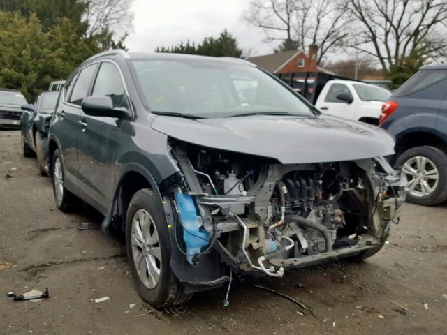 2HKRM4H77EH676119 - 2014 HONDA CR-V EXL GRAY photo 1