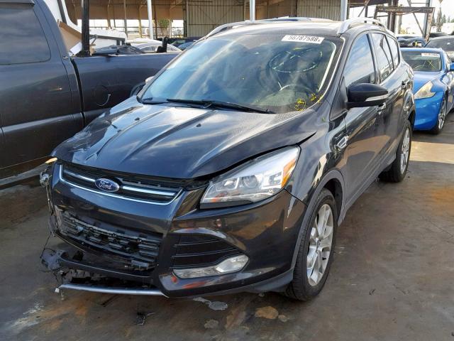 1FMCU0J92EUC22825 - 2014 FORD ESCAPE TIT BLACK photo 2