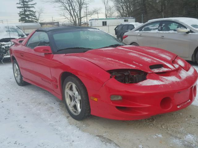 2G2FV22G4Y2148944 - 2000 PONTIAC FIREBIRD F RED photo 1