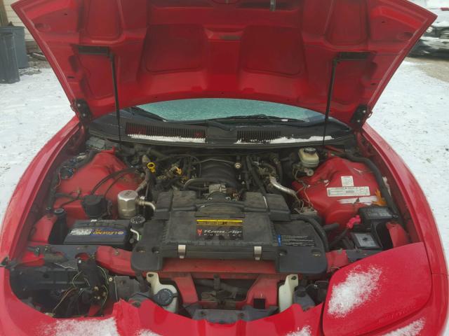 2G2FV22G4Y2148944 - 2000 PONTIAC FIREBIRD F RED photo 7