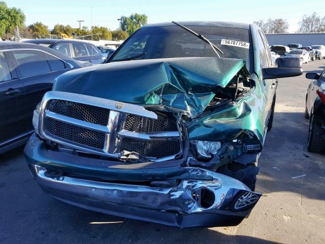 3D7KA28D13G768214 - 2003 DODGE RAM 2500 S GREEN photo 2