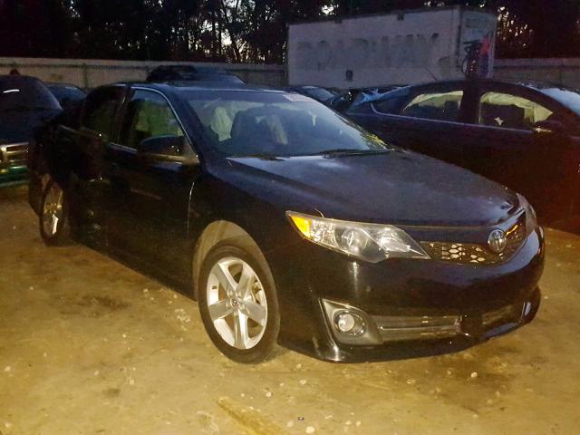 4T1BF1FK2DU265650 - 2013 TOYOTA CAMRY L BLACK photo 1