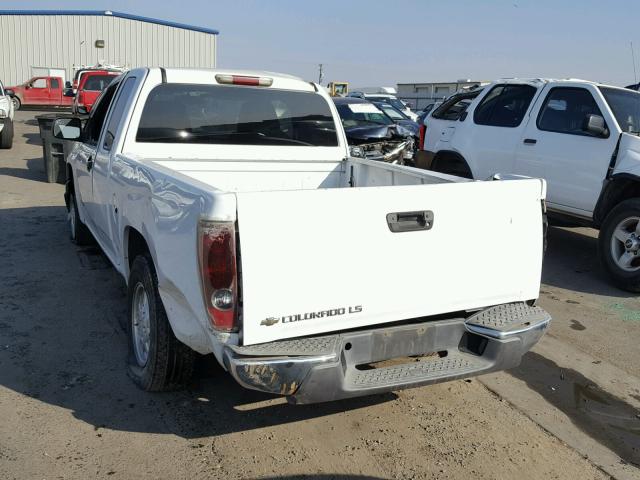 1GCCS198648143998 - 2004 CHEVROLET COLORADO WHITE photo 3