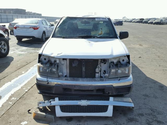 1GCCS198648143998 - 2004 CHEVROLET COLORADO WHITE photo 9