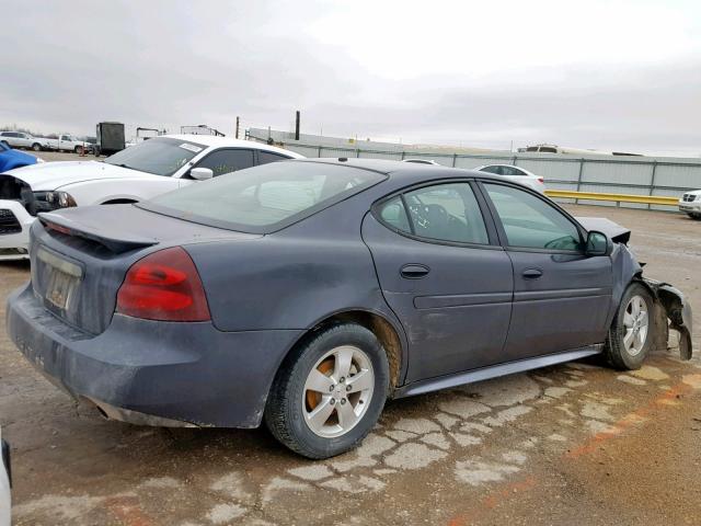 2G2WP552081114243 - 2008 PONTIAC GRAND PRIX GRAY photo 4