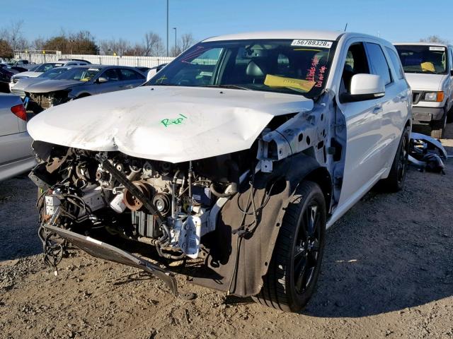 1C4SDHCT0DC698017 - 2013 DODGE DURANGO R/ WHITE photo 2