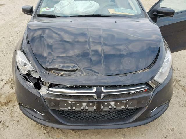 1C3CDFCA6DD149346 - 2013 DODGE DART LIMIT BLACK photo 7