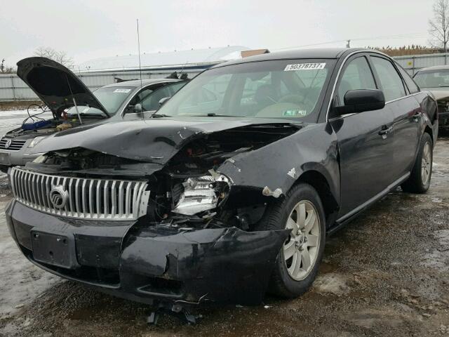 1MEFM40167G602609 - 2007 MERCURY MONTEGO LU BLACK photo 2