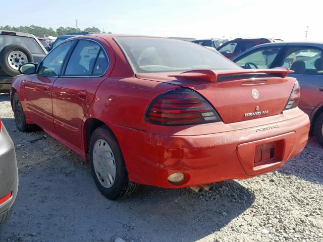 1G2NF52EX4C249778 - 2004 PONTIAC GRAND AM S RED photo 3