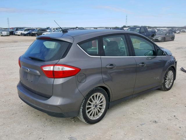 1FADP5CU0EL513267 - 2014 FORD C-MAX PREM GRAY photo 4