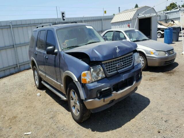 1FMZU64W24UB74613 - 2004 FORD EXPLORER E BLUE photo 1