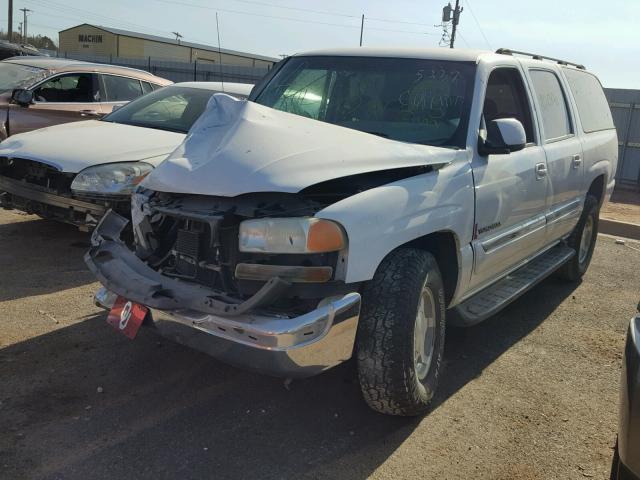 1GKEC16Z64J305337 - 2004 GMC YUKON XL C WHITE photo 2