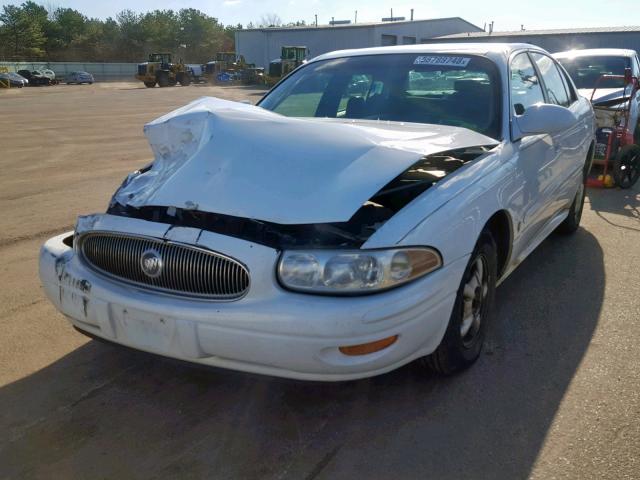 1G4HP54K1Y4175753 - 2000 BUICK LESABRE CU WHITE photo 2