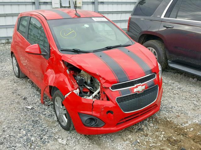 KL8CB6S93DC543037 - 2013 CHEVROLET SPARK LS RED photo 1