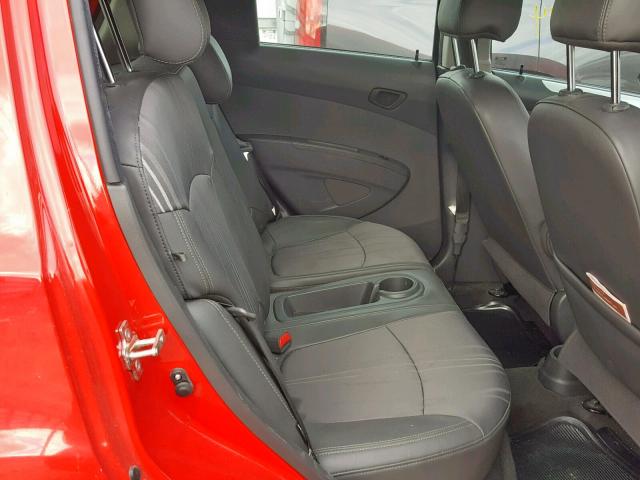 KL8CB6S93DC543037 - 2013 CHEVROLET SPARK LS RED photo 6