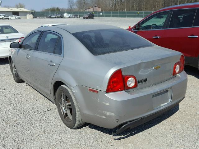 1G1ZG57B28F249084 - 2008 CHEVROLET MALIBU LS SILVER photo 3