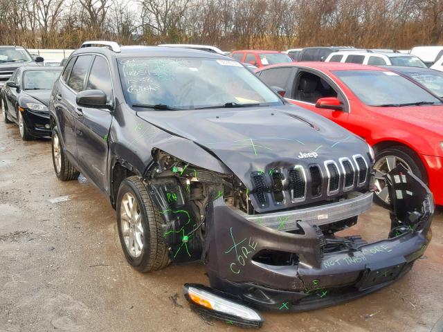 1C4PJLCS2FW531538 - 2015 JEEP CHEROKEE L GRAY photo 1