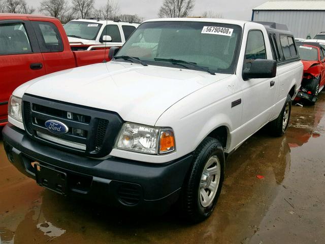 1FTKR1ADXAPA74699 - 2010 FORD RANGER WHITE photo 2