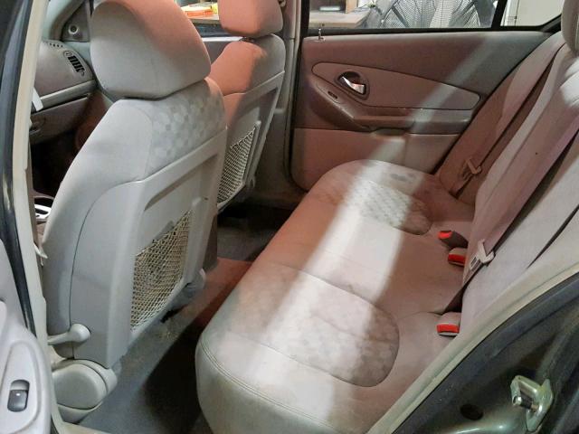 1G1ZT52895F311339 - 2005 CHEVROLET MALIBU LS Մոխրագույն լուսանկար 6